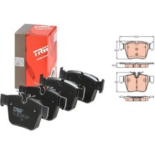 Ölmez Oto Yedek Parça Fren Balatası Arka Mercedes X253 W205 S205 C253