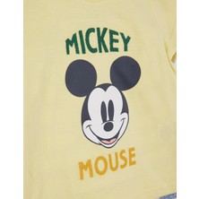Mickey Mouse Lisanslı Erkek Bebek 2'li Takım MC21745