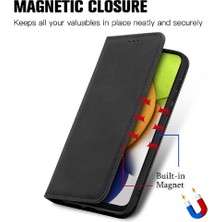 BDT Boutique Samsung A03 Flip Kapak Cüzdan Darbeye Deri Kılıf Basit (Yurt Dışından)