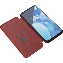 BDT Boutique Oneplus 9 Için Kılıf Pro Manyetik Karbon Fiber Tam Koruma Deri (Yurt Dışından)