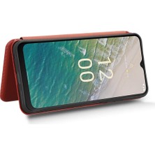 BDT Boutique Nokia C32 Deri Folio Flip Case Kart Ekleme Manyetik Fiber Için Kılıf (Yurt Dışından)