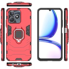 BDT Boutique Realme C53 4g Askeri Damla Koruma Darbeye Kapak Kickstand Için Kılıf (Yurt Dışından)