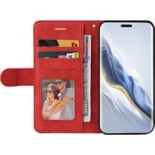 BDT Boutique Onur Için Flip Case Sihirli 6 Pro 5g Pu Deri Flip Folio Kılıf Kickstand (Yurt Dışından)