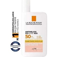 Merrily La Roche Posay Anthelios Uvmune 400 Oil Control Fluide Renkli Güneş Kremi SPF50+ 50ML