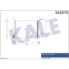 KONDENSER KOLEOS 2.0DCI (08+) AL AL