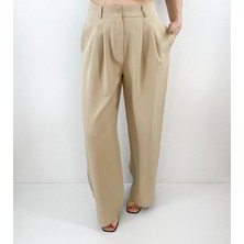 Modaonna Bej Palazzo Pantolon