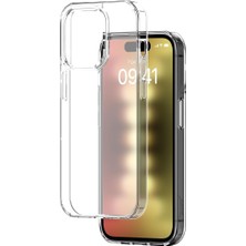 Pirok Store iPhone 15 / 15 Pro / 15 Pro Max Uyumlu Şeffaf Kılıf