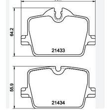 Fren Balata Bmw G20 Z4 Roadster 34206888831