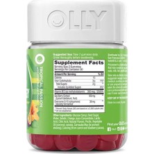 Olly Daily Energy Gummy Caffeine Free Vitamin B12 Coq10&Gojı Berry 60 Gummies