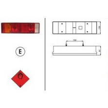 Ölmez Oto Yedek Parça Yedi Fonksiyonlu Stop Lambası Sağ Megalux