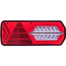 Dınamık Kayar LED Üçgn Reflektorlu  Stop Amp Sol