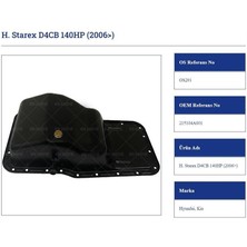 Yağ Karteri Hyundai Starex D4CB 140HP 2006