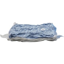 Ülbag %100 Plastik 1 Adet En Büyük Boy 100 cm x 130 cm Yorgan ve Döşek Için  Vakumlu Hurç Plastik 100 x 1