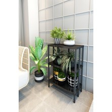 Armars Scaffale 3 Banyo Rafı, Plastik Kitaplık, 3 Raflı Organizer, Banyo Rafı, Bahçe Balkon Organizeri