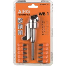 Milwaukee Vidalama Köşe Adaptörü Wb1 Aeg (+10 Prç Uç) T4932430174