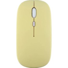 Redmud Teknoloji Macbook / Ipad /tablet Uyumlu Şarj Edilebilir Bilgisayar ve Tablet Kablosuz Bluetooth Mouse