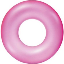 Bestway Şeffaf Simit Pembe 51 cm