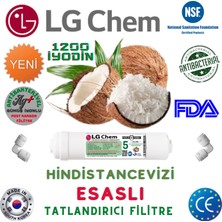 Lg Chem 5 Filitre 5 Aşama Gümüş Iyonlu Coconutlu Kapalı Kasa Su Arıtma Cihazı Filitre Seti