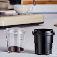 Zeeful Plastik Kahve Dozaj Kupa Barista Aracı Espresso Dozaj Fincan 58MM Kahve Koklama Kupa Tozu Besleyici Espresso Siyah (Yurt Dışından)