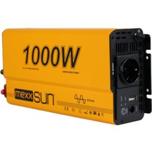 Mexxsun 12 Volt 1000 Watt Tam Sinüs Inverter