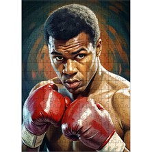 Tablomega Ahşap Mdf Puzzle Yapboz Muhammad Ali Boksör  255 Parça 35*50 cm