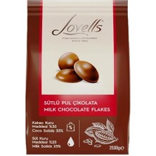 Elit Çikolata Lovells Sütlü Pul Çikolata (2,5kg)