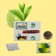 Noura Natural Demlik Poşet Limonlu Yeşil Çay 22 Adet