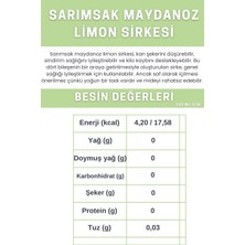 Abbas Efendi Sarımsaklı Maydanoz Limon Sirkesi 500 ml