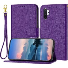 YH Mall Telefon Kılıfı Için Samsung Galaxy Not 10 Artı Kart Yuvaları Tutucu Flip Folio Pu (Yurt Dışından)