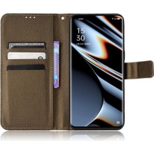 YH Mall Oppo Bulmak Için Kılıf X5 Pro Kickstand Manyetik Cüzdan Kapak Kart Tutucu (Yurt Dışından)