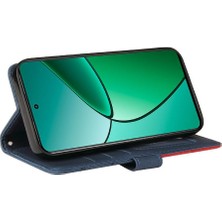 YH Mall Kart Yuvası Standı ile Realme 12 Artı Için Flip Case Pu Deri Flip Folio (Yurt Dışından)