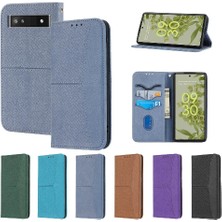 YH Mall Google Piksel 6A Flip Folio Kitap El Cüzdan Kredi Kartı Tutucu Pu (Yurt Dışından)