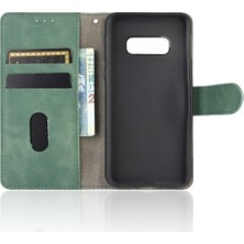 YH Mall Kart Tutucu Kickstand Deri Folio ile Samsung Galaxy S10E Için Kılıf (Yurt Dışından)