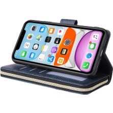 YH Mall 9 Kart Yuvaları Kart Tutucu Fermuar ile iphone 11 Pro Cüzdan Kılıf (Yurt Dışından)