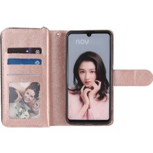 YH Mall Huawei P30 Lite Için Kılıf ile 9 Kart Yuvaları ile Fermuarlı Cebi Cüzdan Durumda (Yurt Dışından)