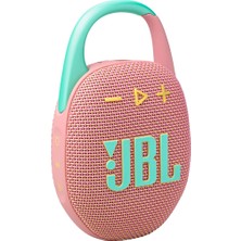JBL Clip5, Bluetooth Hoparlör, IP67, Pembe