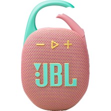 JBL Clip5, Bluetooth Hoparlör, IP67, Pembe