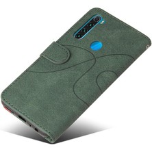 YH Mall Kart Yuvası Standı Kickstand Koruyucu Pu ile Xiaomi Redmi Not 8 Için Kılıf (Yurt Dışından)