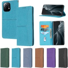 YH Mall Xiaomi Mi 11 Lite Için Kılıf El Cüzdan Flip Folio Kitap Kredi Kartı Tutucu (Yurt Dışından)