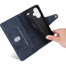 YH Mall Xiaomi Redmi Not 13 Pro Artı Manyetik Deri Fermuar Cüzdan (Yurt Dışından)