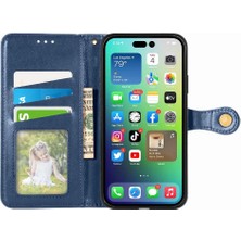 YH Mall IPhone 14 Için Kılıf Moda Tasarım Cüzdan Fonksiyonu Kapak Çevirin Deri Kılıf (Yurt Dışından)