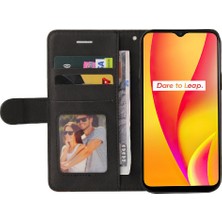 YH Mall Kart Yuvası Standı Iki Renkli Realme C15 Kickstand Koruyucu Kılıf (Yurt Dışından)