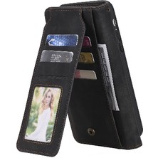 YH Mall Huawei P40 Pro Kart Tutucu Için Kickstand Bileklik Cüzdan Flip Folio (Yurt Dışından)