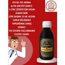 Sek Aroma Altın Seri Anason Yağı-Hazır Karışım Altın Seri Rakı Kiti 10 Adet 100ml Avantaj Paketi+Test Kiti