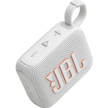 JBL Go4, Bluetooth Hoparlör, IP67, Beyaz