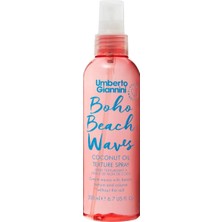 Umberto Giannini Boho Beach Waves Hindistan Cevizi Yağlı Uv Koruyucu Doku Spreyi 200 Ml