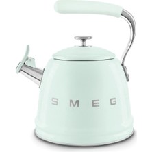 smeg 50's Style Set Üstü Düdüklü Kettle Pastel Yeşil 2.3 Lt