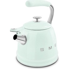 smeg 50's Style Set Üstü Düdüklü Kettle Pastel Yeşil 2.3 Lt