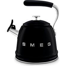 smeg 50's Style Siyah Set Üstü Düdüklü Kettle 2.3 Lt