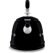 smeg 50's Style Siyah Set Üstü Düdüklü Kettle 2.3 Lt